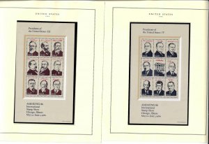 2216-2219 Mint,OG,NH... Full Set of Souvenir Sheets... SCV $26.00