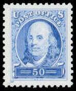 3139a 50c Franklin Fine MNH