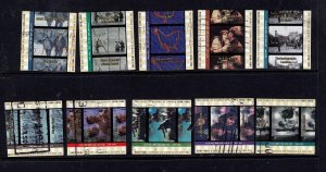 CANADA  1996 -  Cinema in Canada  - Used set # 1615a-1616e