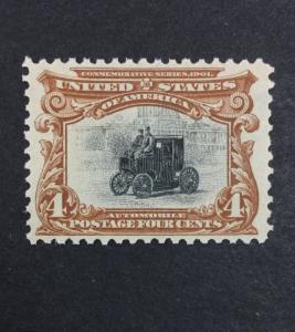 US #296 MINT OG NH VF $175 LOT #8442