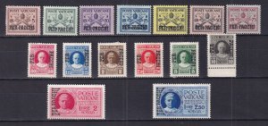 1931 - VATICAN - PARCEL POST STAMPS - Scott #Q1-Q15 - MH*