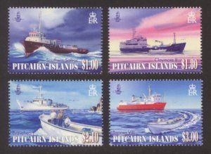 Pitcairn Islands Sc# 718-21 MNH Supply Ships