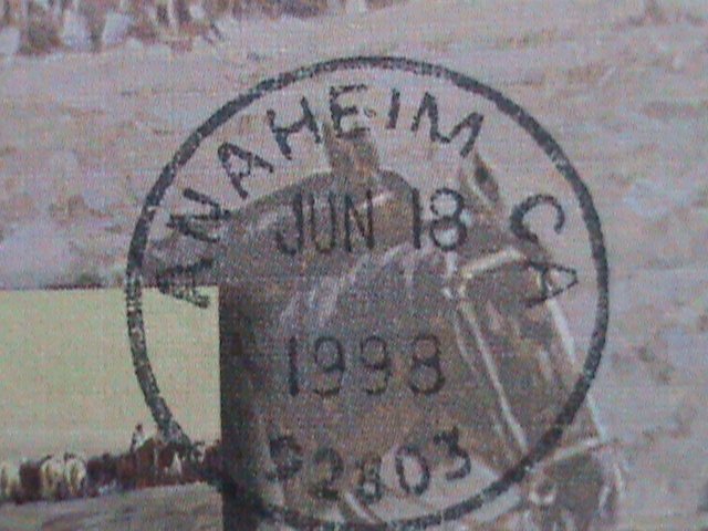 ​UNITED STATES-1998 SC#3209i-FDC-HARVESTING IN THE WEST-MINT-VF KEY STAMP