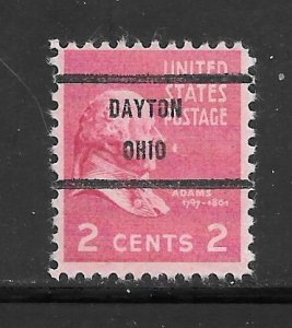 #806 MNH Single PRECANCEL AS SHOWN