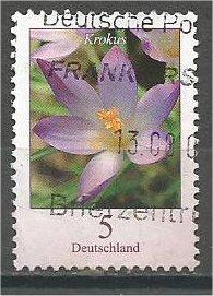 GERMANY, 2005, used 5c, Flowers Krokus (crocus). Scott 2307