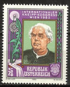 Austria 1982 International Kneipp Congress Mi. 1700 MNH