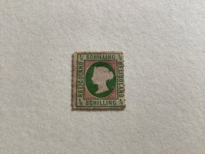 Heligoland Queen Victoria stamp A4123