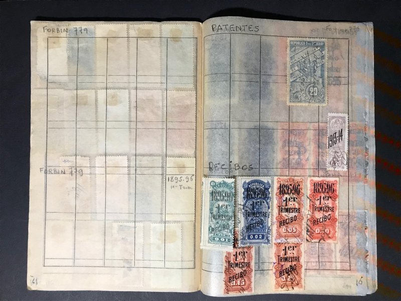 Uruguay Revenue Stamps Mint/Used 1896-1911 (1400 Stamps)