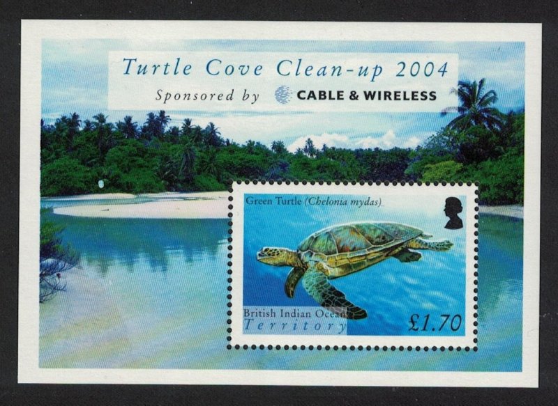 BIOT Turtles MS 2005 MNH SC#296 SG#MS318