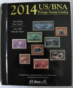 2014 H.E. Harris US BNA  Postage Stamps Hardcover Catalog