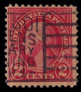 US SCOTT #634A USED TYPE II MACHINE CANCELLATION VERY FINE