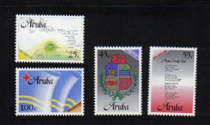 Aruba   #18-21   MNH  1986    MNH   Status aparte