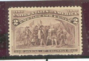 United States #231 Mint (NH) Single