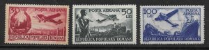ROMANIA - 1948 - FACTORIES - PROPAGANDA - AIRMAIL -