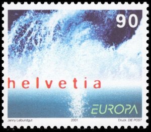 Switzerland 2001 Sc 1099 Europa Ocean