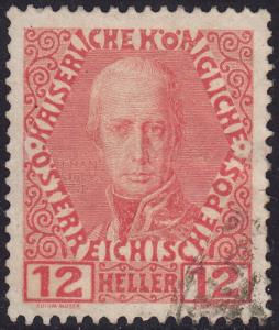 Austria - 1908 - Scott #116 - used