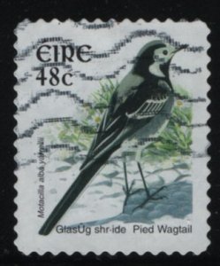 Ireland 2003 used Sc 1515 48c Pied wagtail - Coils - Birds