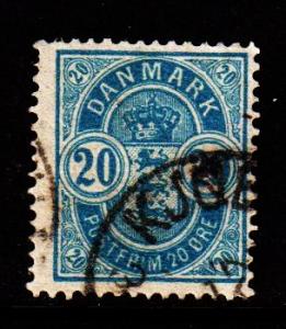 Denmark -  #48 Arms (wmk 112)- Used