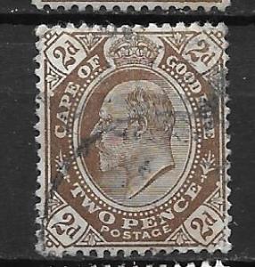 Cape of Good Hope 65 King Edward VII Single U (z1)