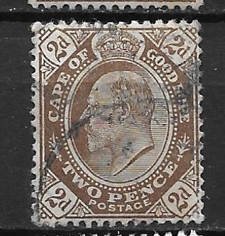 Cape of Good Hope 65 King Edward VII Single U (z1)