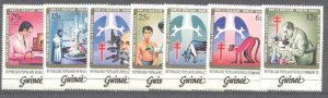 Guinea 852-58 MNH Tuberculosis/R.Koch SCV28.25