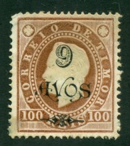 Timor 1902 #88 MNG SCV(2020)=$7.75