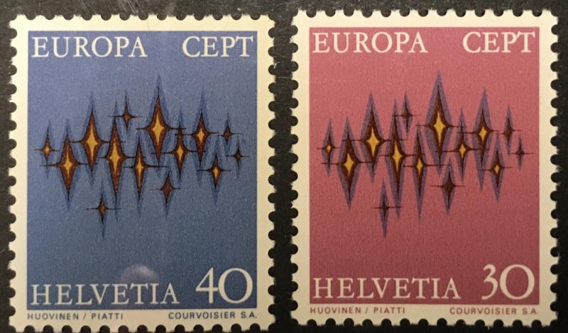 Switzerland 544-545 Europa mnh