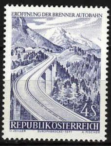 Austria 1971 Brenner Highway Mi. 1372 MNH