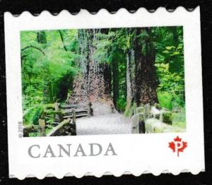 Canada 3064 Far & Wide MacMillan Park P single (from coil of 100) MNH 2018