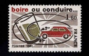 France Scott 1768 MH*  drinking and driving safety stamp