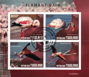 TOGO 2019 -  Flamingo / minisheet