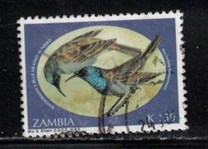 ZAMBIA Scott # 628 Used - Birds