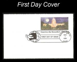 US #UX142 U/A NO CACHET FDC   Capitol