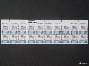 BOBPLATES #1338F 20 Flag Plate Blocks of 20 F-VF MNH