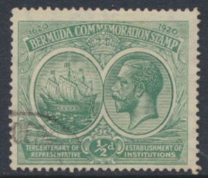 Bermuda  SG 60 SC# 56 Used see details and scans