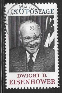 USA 1383: 6c Dwight D. Eisenhower, 34th President (1890-1969), used, VF