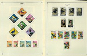 Guinea (ex-French) 1959-1982, M & CTO Hinged on Scott Int.Pages thru 1999