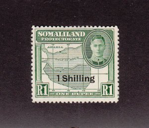 Somaliland Protectorate Scott #123 Unused, No Gum