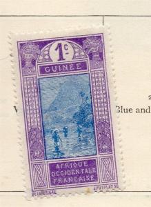 French Guinea 1913 Early Issue Fine Mint Hinged 1c. 222950