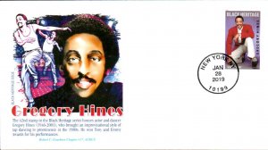 #5349 Gregory Hines Graebner FDC