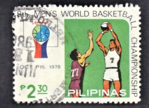 PHILIPPINES SCOTT #1362 USED  2.30p  1978