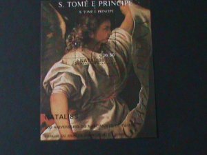 ​ST.THOMAS- FAMOUS PAINTING  NATAL'88-500TH ANNIV: DEATH OF TIZIANO CTO-S/S