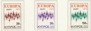 CYPRUS EUROPA CEPT 1972 MNH** A28P3F26441-