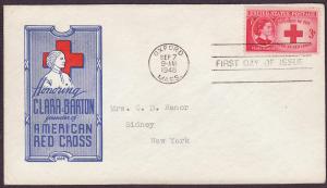  967 Clara Barton Ioor FDC