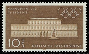 Germany #B459 Residenz; MNH