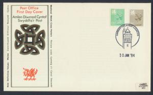 GB - Wales - SG W37a W43a SC# WMMH20 WMMH29 perf 15x14 Machin 12½p 16p see d...