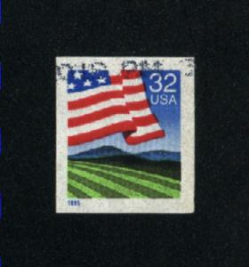 USA # 2919  2 used 1995-97 PD .08