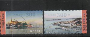 Norway  Scott#  1958-1959  Used  (2023  City Anniversaries)