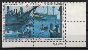 1976 Sc1483a Boston Tea Party MNH PB4