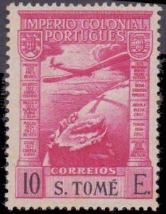St. Thomas & Prince Islands #C1-C9, Complete Set(9), 1938, Mint No Gum